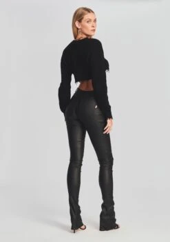 Danica Coated Denim Pant 7 Danica Coated Denim Pant -Retrofete Clothing Shop Ecommerce Crop Retrofete eComm 220803 Set2 SHOT 22 3331