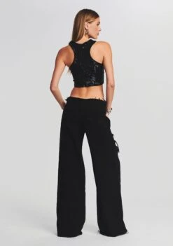 Ollie Wide Leg Jean -Retrofete Clothing Shop Ecommerce Crop Retrofete eComm 220830 Shot 29 0086