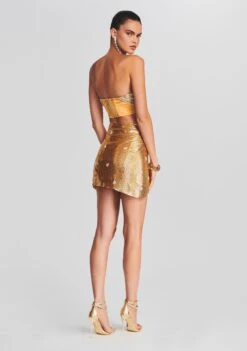 Milos Embellished Chainmail Top 8 Milos Embellished Chainmail Top -Retrofete Clothing Shop Ecommerce Crop Retrofete eComm 220830 Shot 41 0071