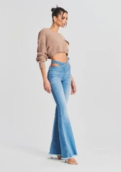 Sloane Flare Jean -Retrofete Clothing Shop Ecommerce Crop Retrofete eComm 220921 SHOT 35 0647