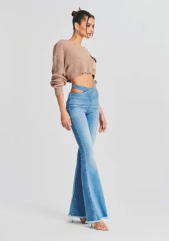 Sloane Flare Jean -Retrofete Clothing Shop Ecommerce Crop Retrofete eComm 220921 SHOT 35 0647 scaled
