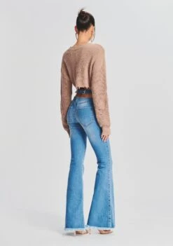 Sloane Flare Jean -Retrofete Clothing Shop Ecommerce Crop Retrofete eComm 220921 SHOT 35 0663
