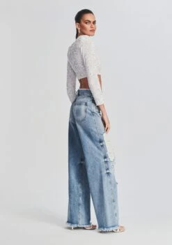 Mountain Wide Leg Jean 7 Mountain Wide Leg Jean -Retrofete Clothing Shop Ecommerce Crop Retrofete eComm 220921 SHOT 67 5434