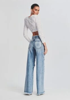 Mountain Wide Leg Jean 8 Mountain Wide Leg Jean -Retrofete Clothing Shop Ecommerce Crop Retrofete eComm 220921 SHOT 67 5445