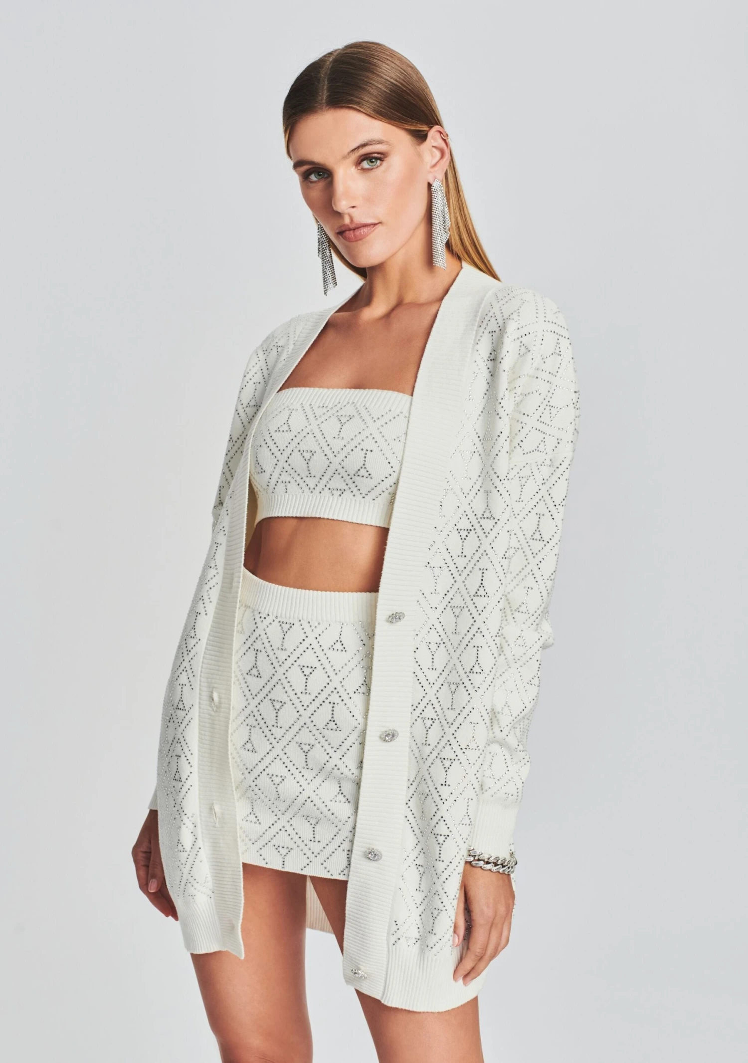 Tess Embellished Knit Cardigan 5 Tess Embellished Knit Cardigan - Image 5