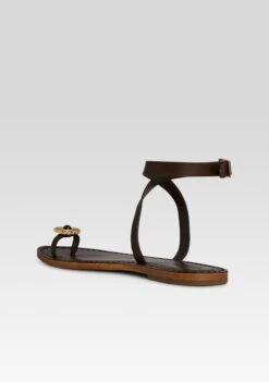 Grazia Sandal -Retrofete Clothing Shop Ecommerce Crop SS25 GRAZIASANDAL TIGERSEYE 657 ECOMM