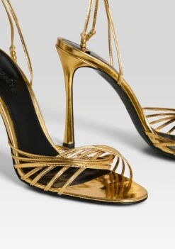 Lucio Heel -Retrofete Clothing Shop Ecommerce Crop SS25 LUCIOHEEL GOLDMIRROR 547 ECOMM