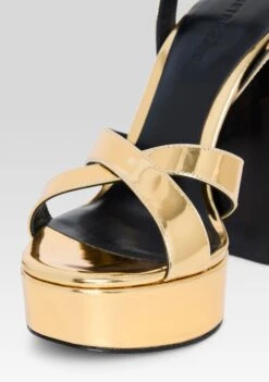 Melodia Platform 7 Melodia Platform -Retrofete Clothing Shop Ecommerce Crop SS25 MELODIAPLATFORM GOLDMIRROR 811 ECOMM