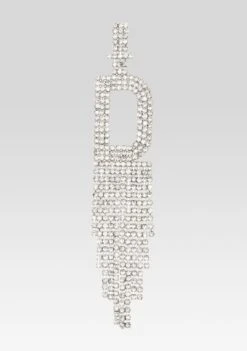 Alphabet Earring -Retrofete Clothing Shop Silver D ECOMM