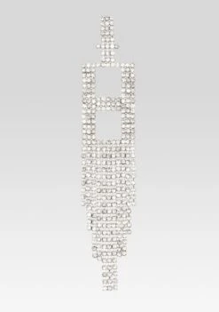 Alphabet Earring -Retrofete Clothing Shop Silver H ECOMM