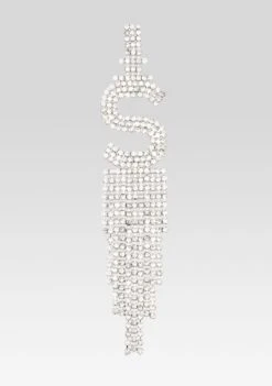 Alphabet Earring -Retrofete Clothing Shop Silver S ECOMM