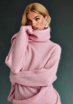 Zarita Sweater -Retrofete Clothing Shop ZARITA SWEATER LIGHT ROSE 2961 VIBE