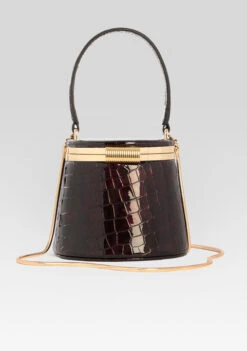 Lesla Case -Retrofete Clothing Shop lesla case burgundy croco 242 ecomm 720